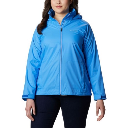 Columbia Switchback III Jakke Dame Blå | Plus Size 43281U